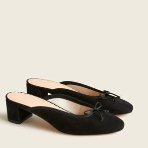 J crew Kate block heel ballet mules
